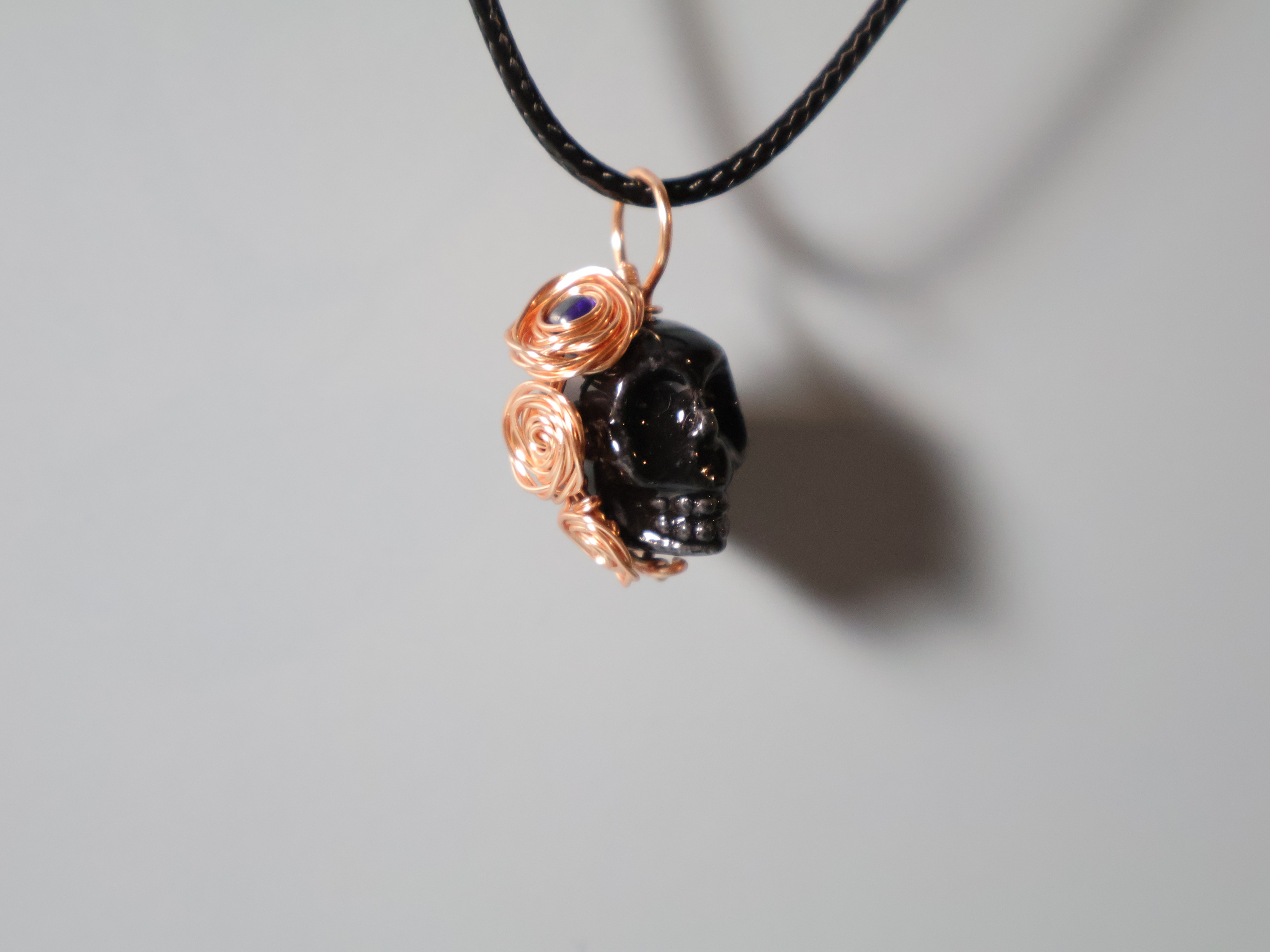 Handmade skull pendant